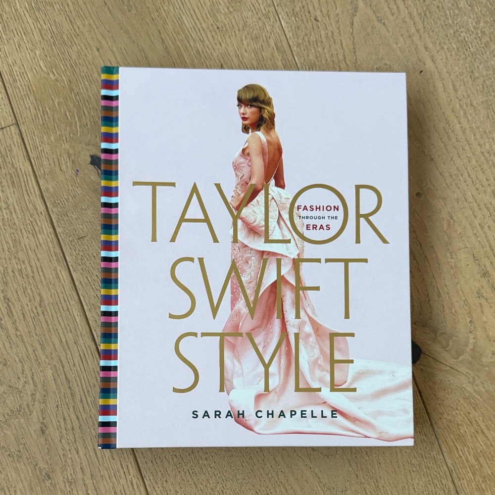 Taylor Swift Style Hardcover Book - Pink & Gold Cover